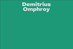 Demitrius Omphroy