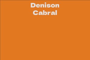 Denison Cabral