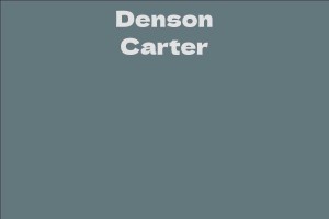 Denson Carter