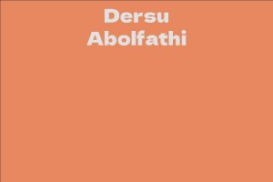 Dersu Abolfathi