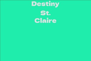 Destiny St. Claire