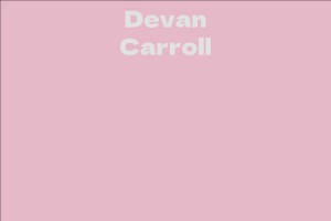 Devan Carroll