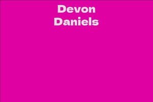 Devon Daniels
