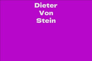 Dieter Von Stein