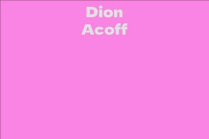 Dion Acoff