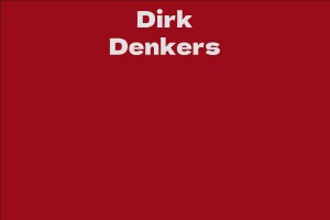 Dirk Denkers