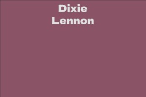Dixie Lennon