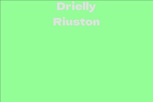 Drielly Riuston