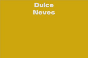 Dulce Neves