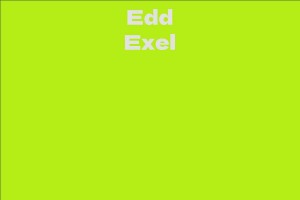 Edd Exel