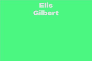 Elis Gilbert