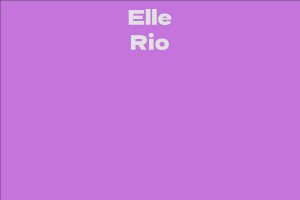 Elle Rio