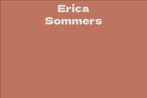 Erica Sommers