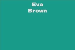 Eva Brown