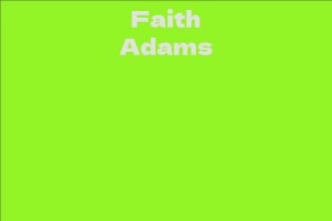 Faith Adams