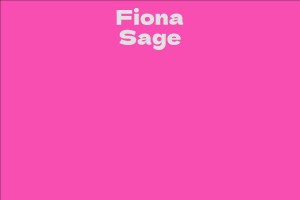 Fiona Sage