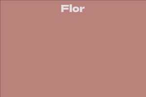 Flor