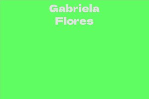 Gabriela Flores