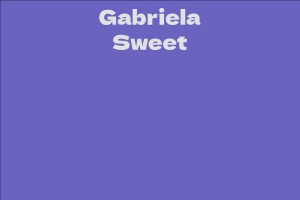Gabriela Sweet