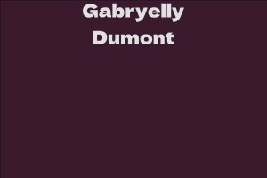 Gabryelly Dumont