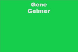 Gene Geimer