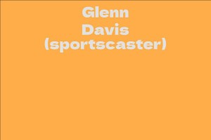 Glenn Davis (sportscaster)