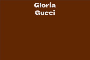 Gloria Gucci