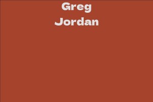 Greg Jordan
