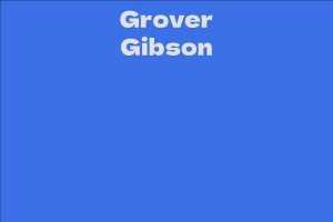 Grover Gibson