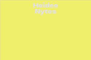 Heidee Nytes