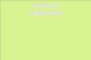 Helena Valentine