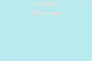 Henry Brauner