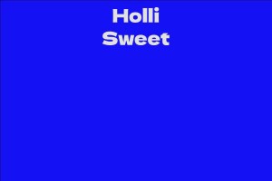 Holli Sweet