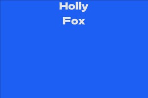 Holly Fox
