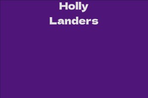 Holly Landers