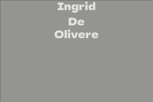 Ingrid De Olivere