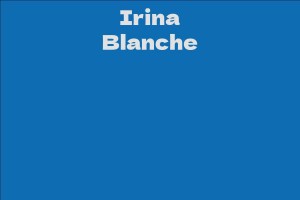 Irina Blanche