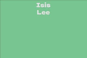 Isis Lee