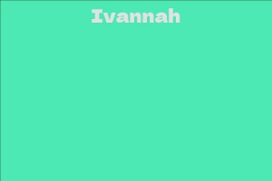 Ivannah