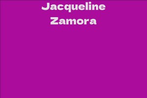 Jacqueline Zamora