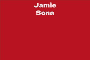 Jamie Sona