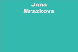 Jana Mrazkova