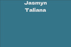Jasmyn Taliana