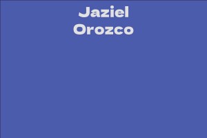Jaziel Orozco