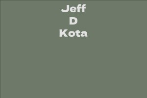 Jeff D Kota