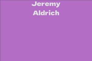 Jeremy Aldrich