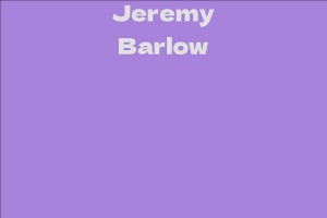 Jeremy Barlow
