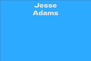 Jesse Adams