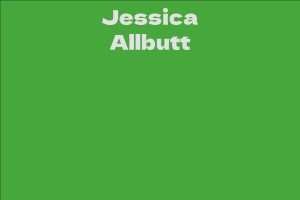 Jessica Allbutt