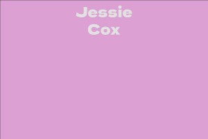 Jessie Cox